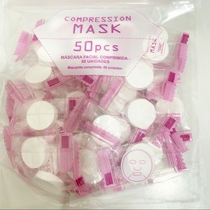 Daiso Japan Compression Face Mask Tablet DIY 50pcs